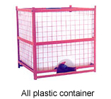 All-plastic vessel-series