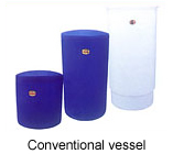 All-plastic vessel-series