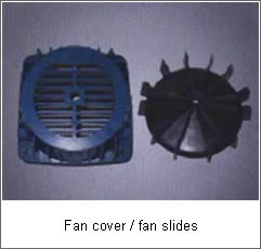 Fan cover/fan sildes
