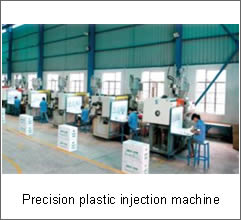 Precision plastic injection machine